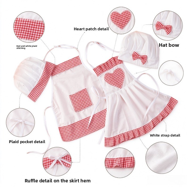 Kitchen Kids Baking Set - Set da Cuoco per Bambini con
