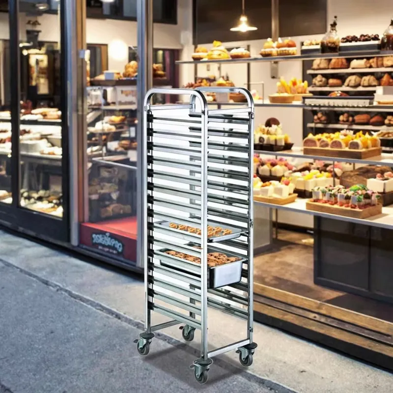 Kitchen Baking Cart - Carrello per teglie GN a 4