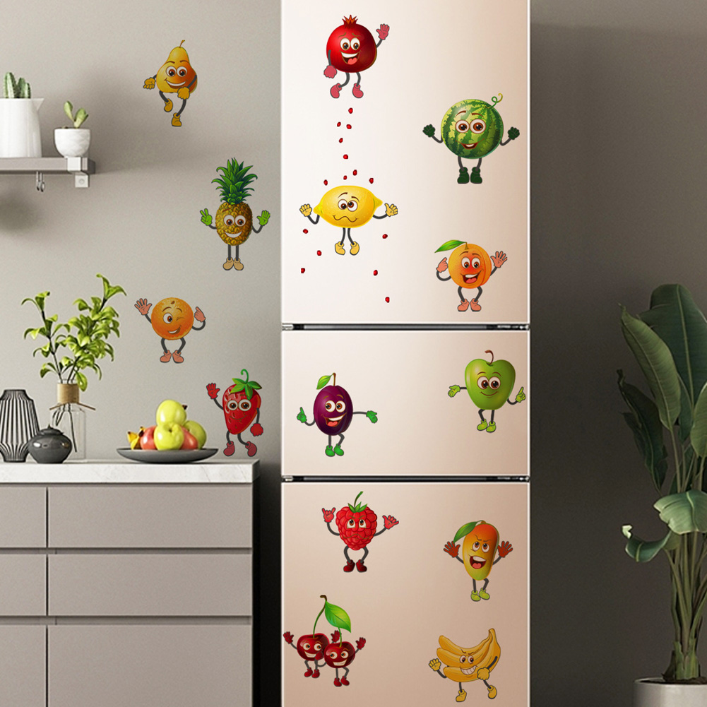 Cartoon Vari Frutta Adesivi mu - Kitchen Uncle recensione e prezzo