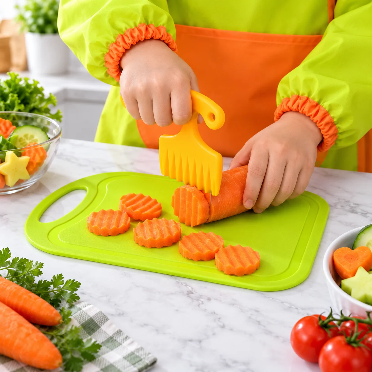 WXCOO Set di Coltelli in Plast - Kitchen Kids Baking Set recensione e prezzo